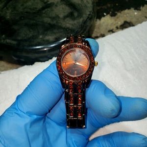 MZ. BERGER Ruby Red women's wrist watch